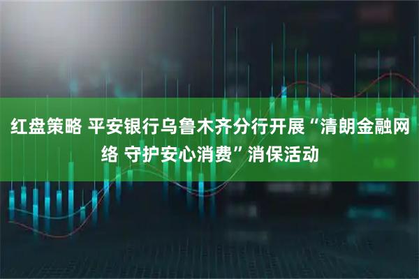 红盘策略 平安银行乌鲁木齐分行开展“清朗金融网络 守护安心消费”消保活动