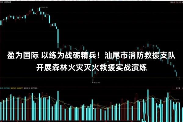 盈为国际 以练为战砺精兵！汕尾市消防救援支队开展森林火灾灭火救援实战演练