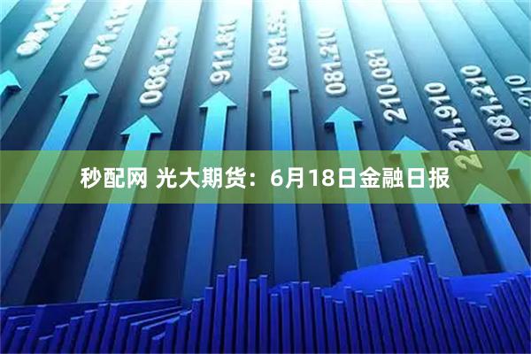 秒配网 光大期货：6月18日金融日报
